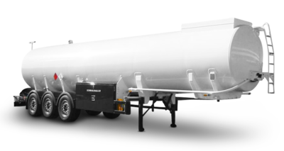 3-axle aluminium tank semitrailer - 38,000 l
