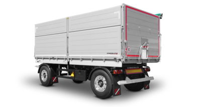 2-axle 3-way tipper trailer - long-haul transport