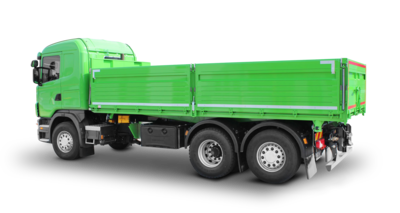 3-way tipper body for 3A truck - long-haul transport