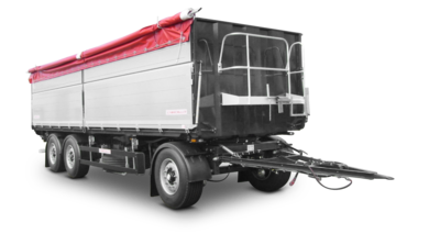 3-axle 3-way tipper trailer - long-haul transport